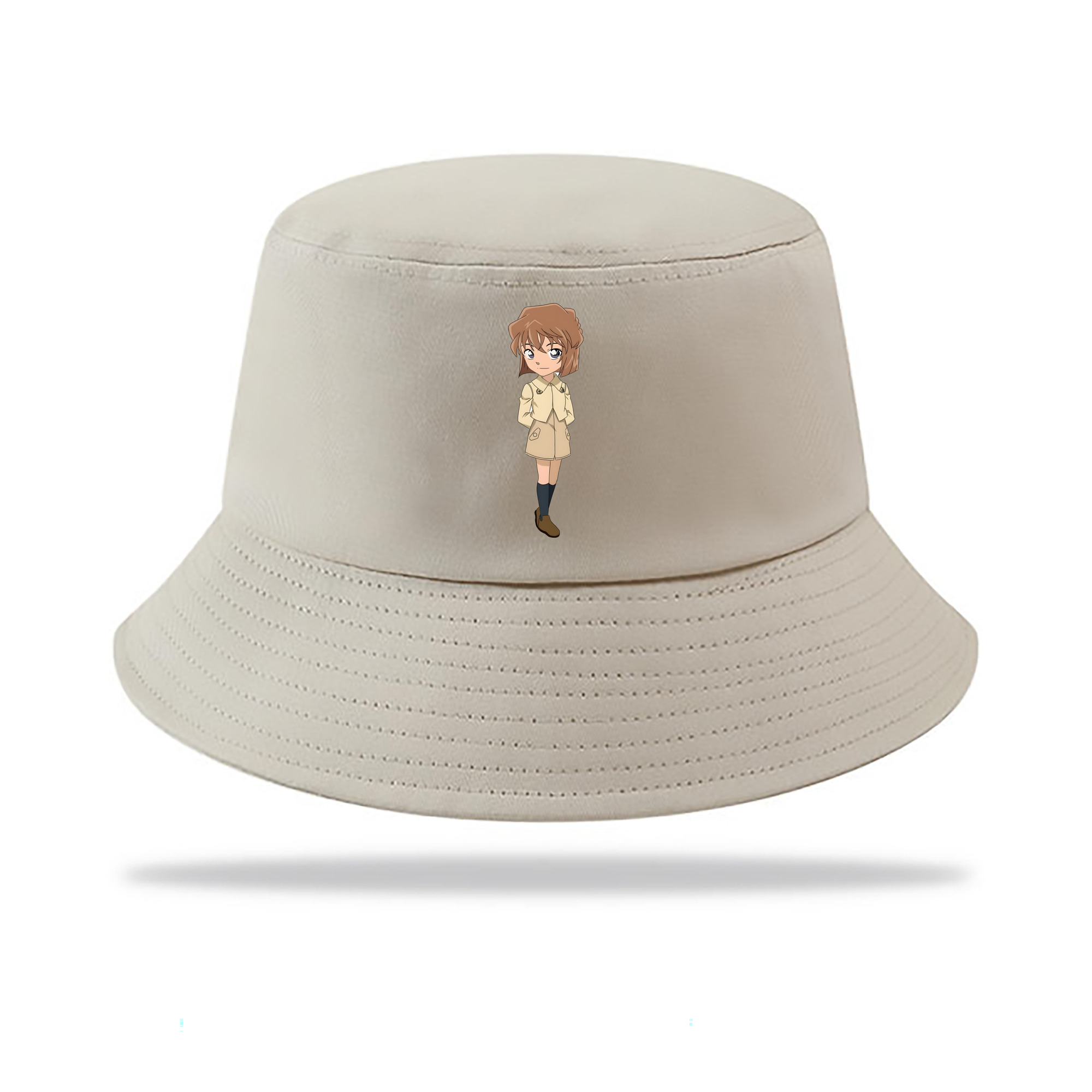 （画像用） 名探偵コナン 灰原 哀 はいばら あい Detective Conan Anita Hailey、Vi Graythorn Haibara Ai アウトドア日除けバケットハット